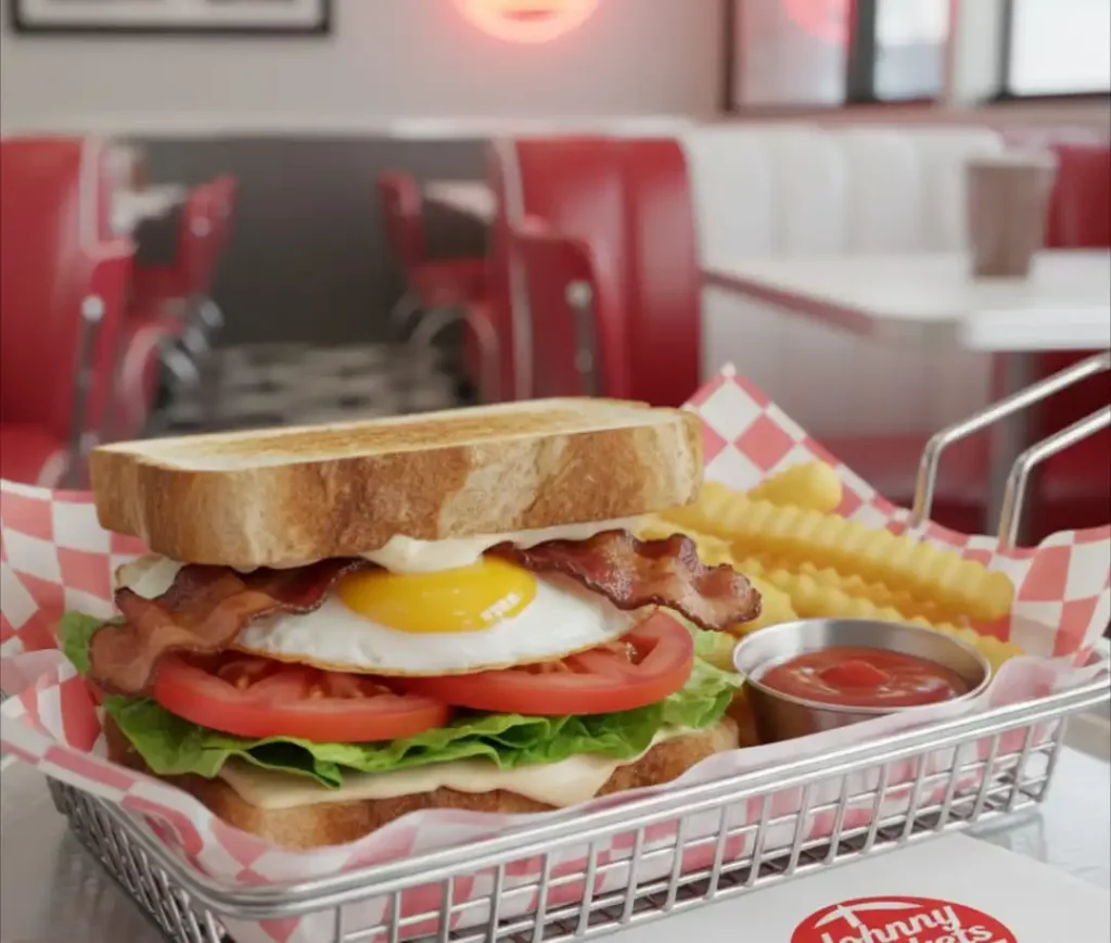 Breakfast B.E.L.T. Sandwich