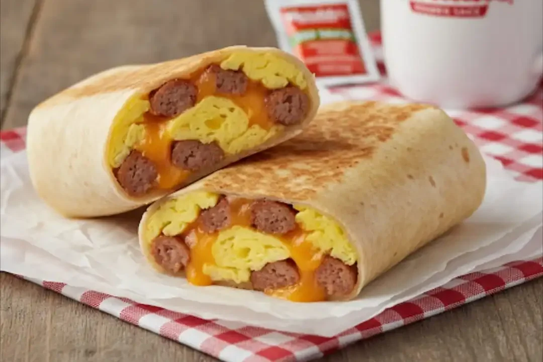 Hardee’s Homestyle Sausage, Egg & Cheese Breakfast Burrito