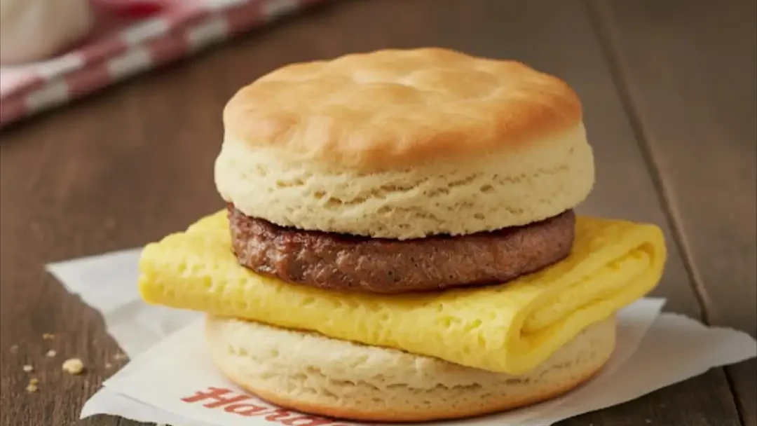 Hardee’s Sausage & Egg Biscuit