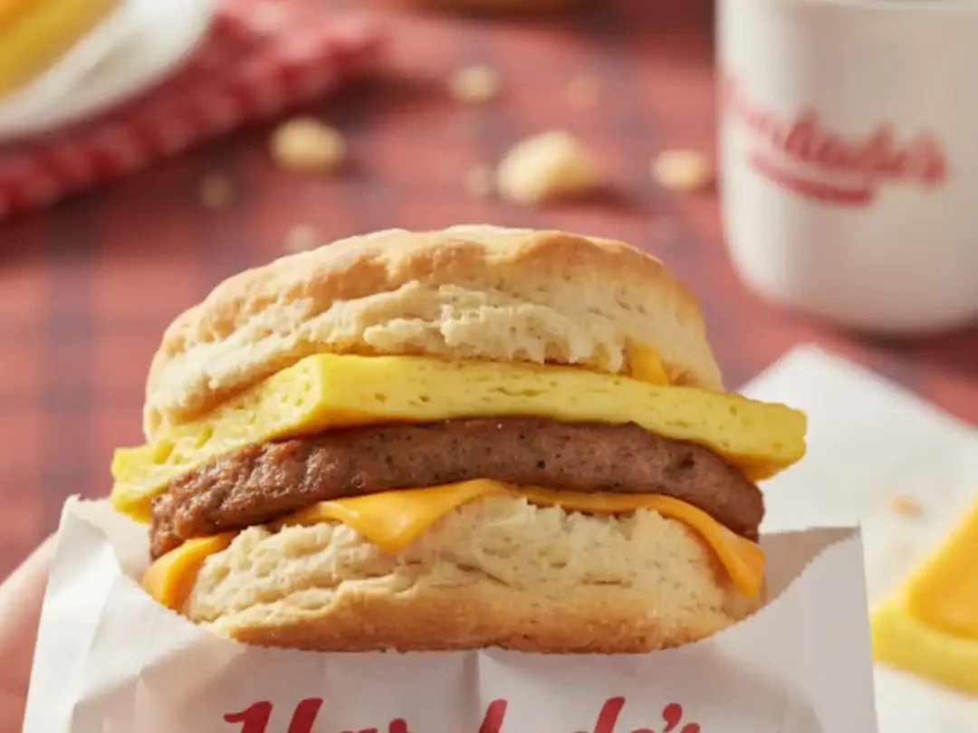 Hardee’s Sausage Egg & Cheese Biscuit