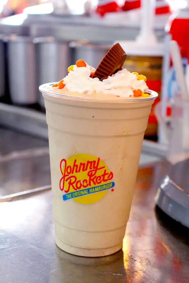 Johnny Rockets Milk