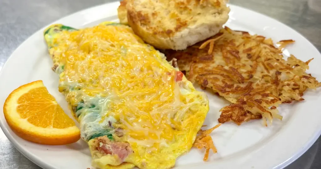 breakfast station menu Omelets
