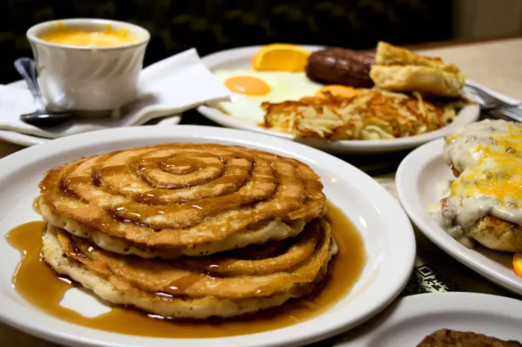 breakfast station menu Pancakes