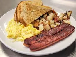 breakfast station menu Sperry Car
