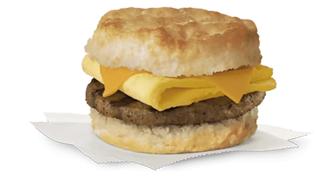 5. Sausage, Egg & Cheese Biscuit