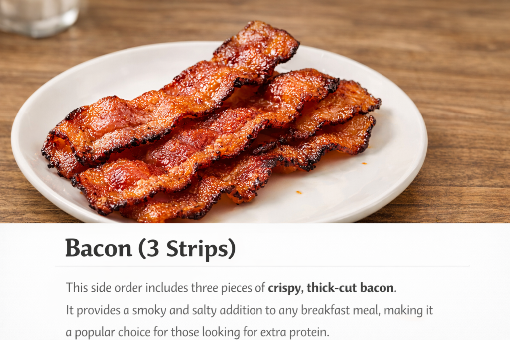Bacon (3 Strips)