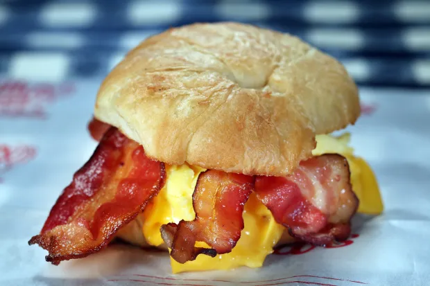 Bacon, Egg & Cheese Sandwich