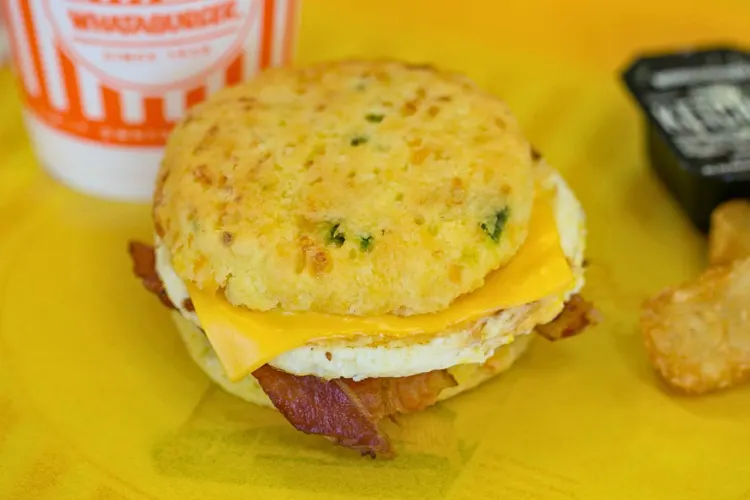 Biscuit with Egg & Cheese
