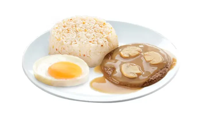 Breakfast Burger Steak Solo