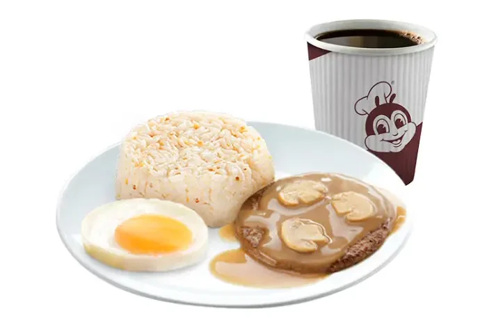 Breakfast Burger Steak w/ Drink