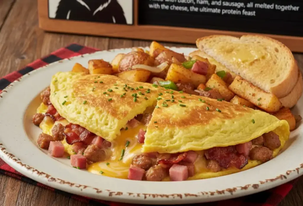 Bruce’s Meat Lover’s Omelette