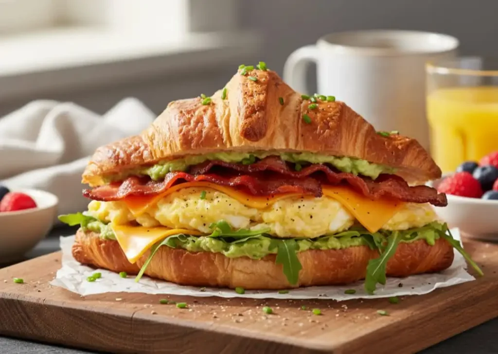 Buc ee's Croissant Breakfast Sandwiches