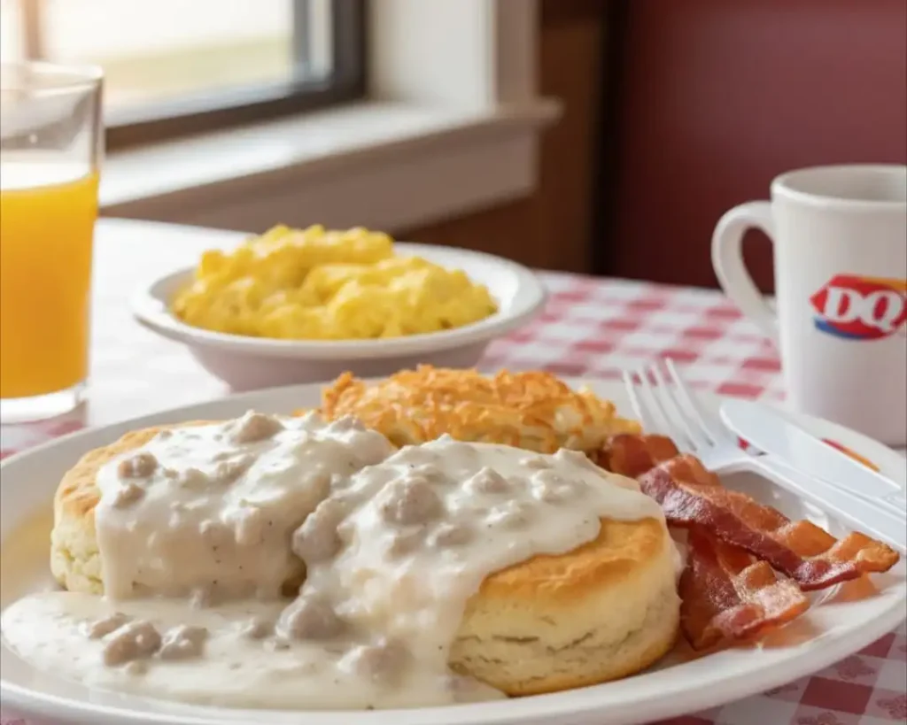 DQ Biscuits & Gravy Platter