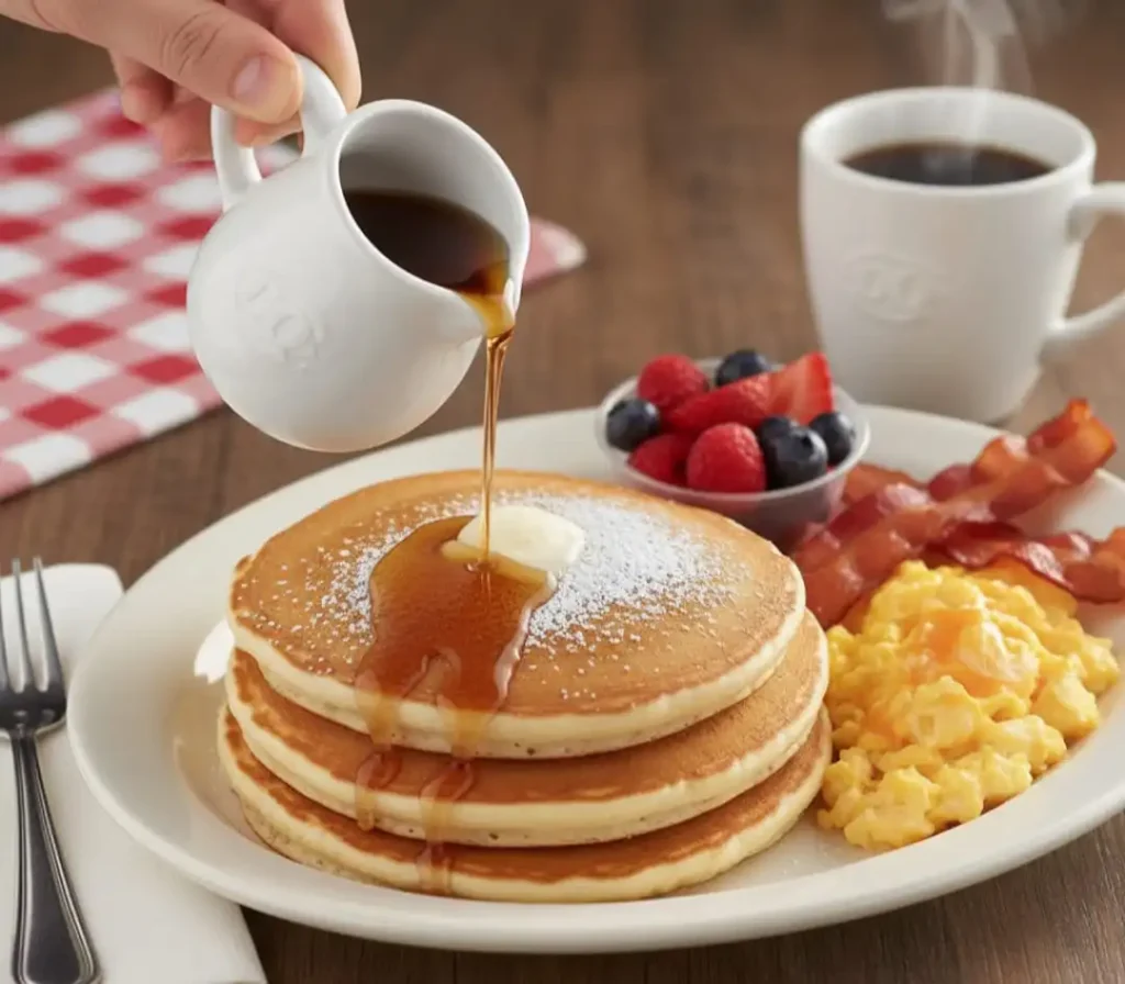 DQ Buttermilk Pancakes Platter