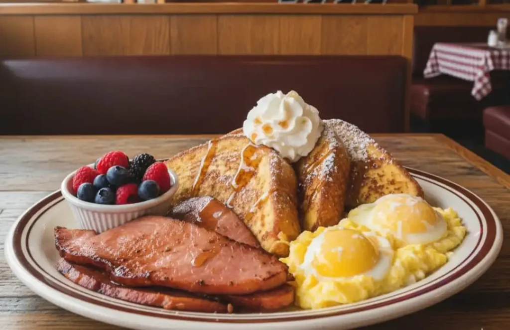 French Toast with Ham