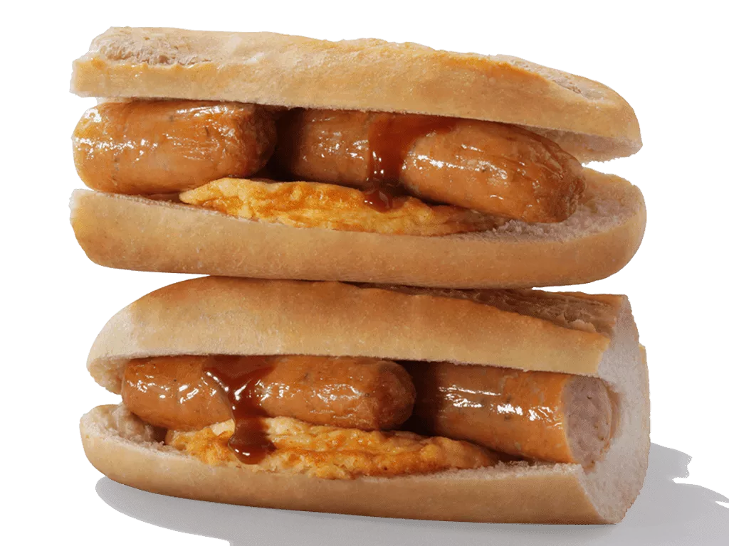 Greggs Breakfast Menu 2025: Prices Calories & Nutrition 9 Sausage & Omelette Breakfast Baguette