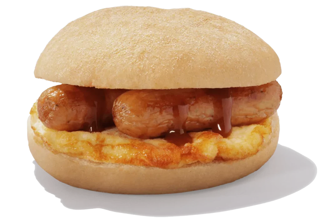 Greggs Breakfast Menu 2025: Prices Calories & Nutrition 7 Sausage & Omelette Breakfast Roll