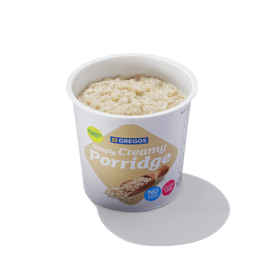 Greggs Breakfast Menu 2025: Prices Calories & Nutrition 15 Simply Creamy Porridge