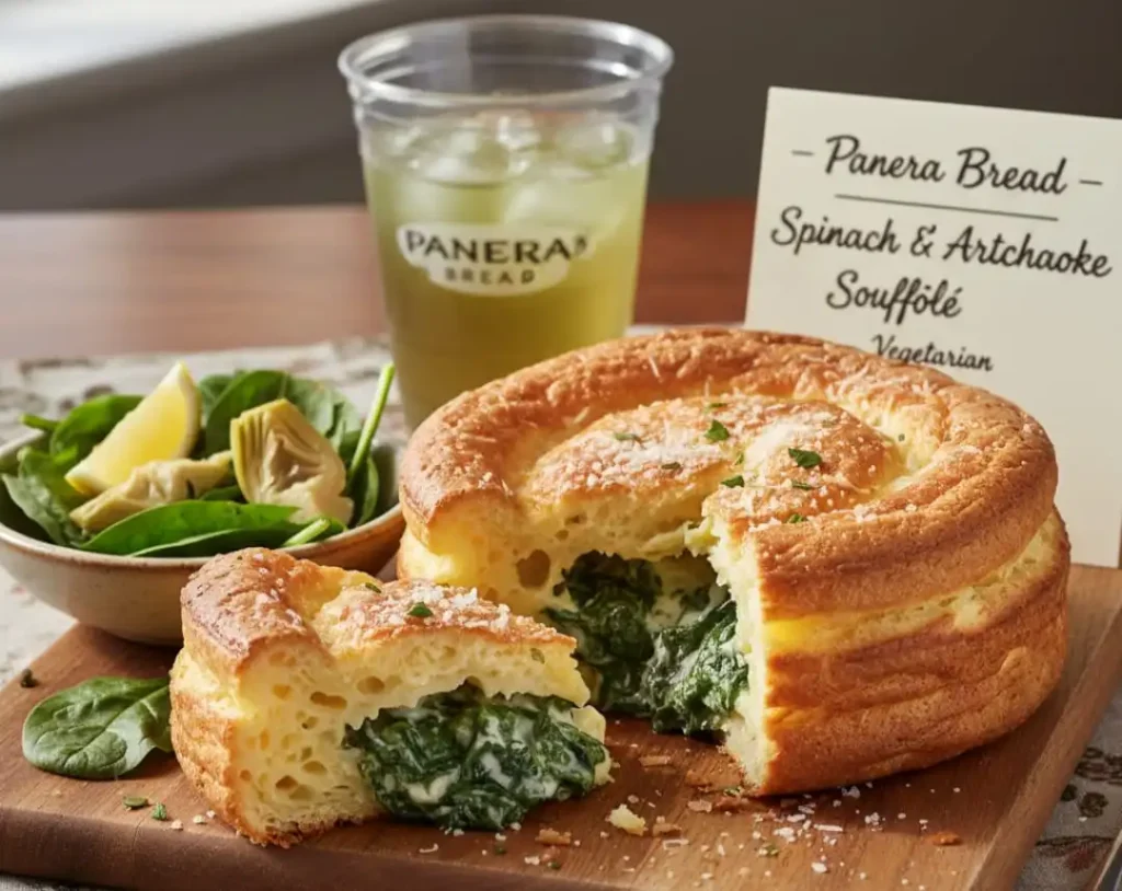 Spinach + Artichoke Soufflé (Vegetarian)