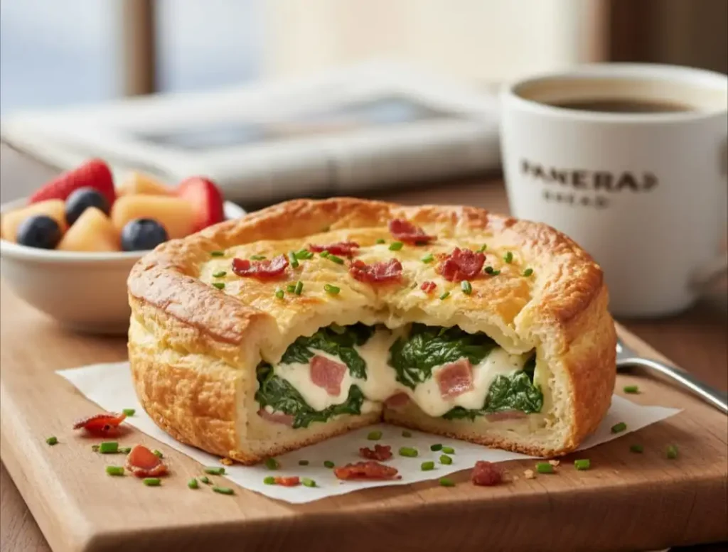 Spinach + Bacon Soufflé