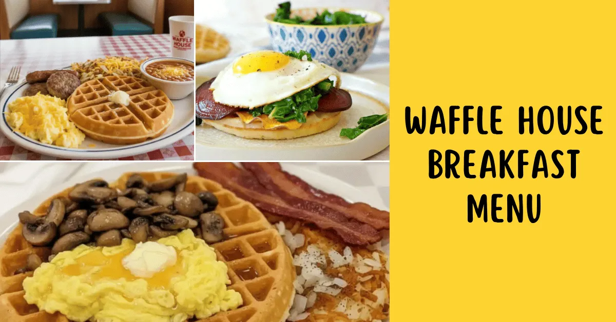 Waffle House Breakfast Menu