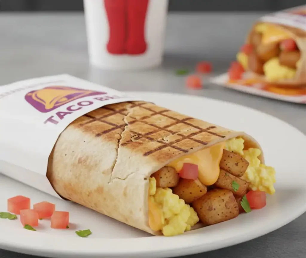 taco bell Cheesy Toasted Breakfast Burrito (Potato)