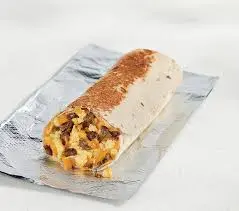 taco bell Cheesy Toasted Breakfast Burrito (Sausage)