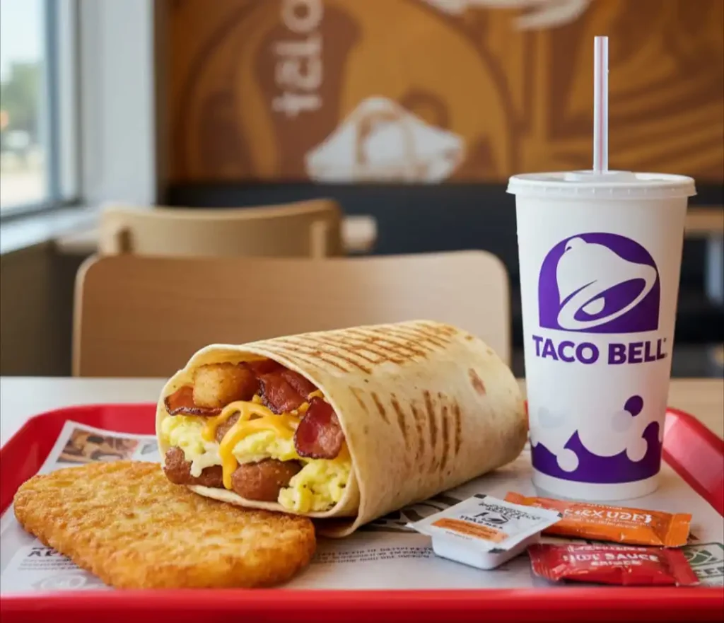 taco bell Grande Toasted Breakfast Burrito Combo