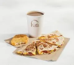 taco bell breakfast Quesadilla Combo