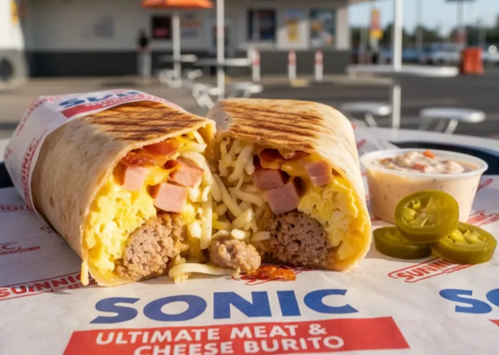 Ultimate Meat & Cheese Breakfast Burrito™