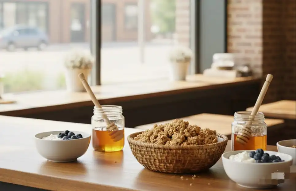 Yogurt & Freshly Baked Granola