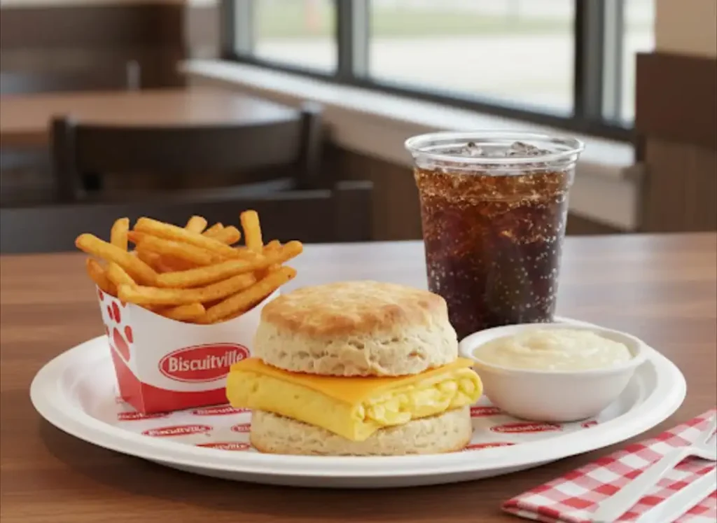 Biscuitville Breakfast Menu with Prices (2025 Full Guide) 10 Biscuitville Breakfast Combo