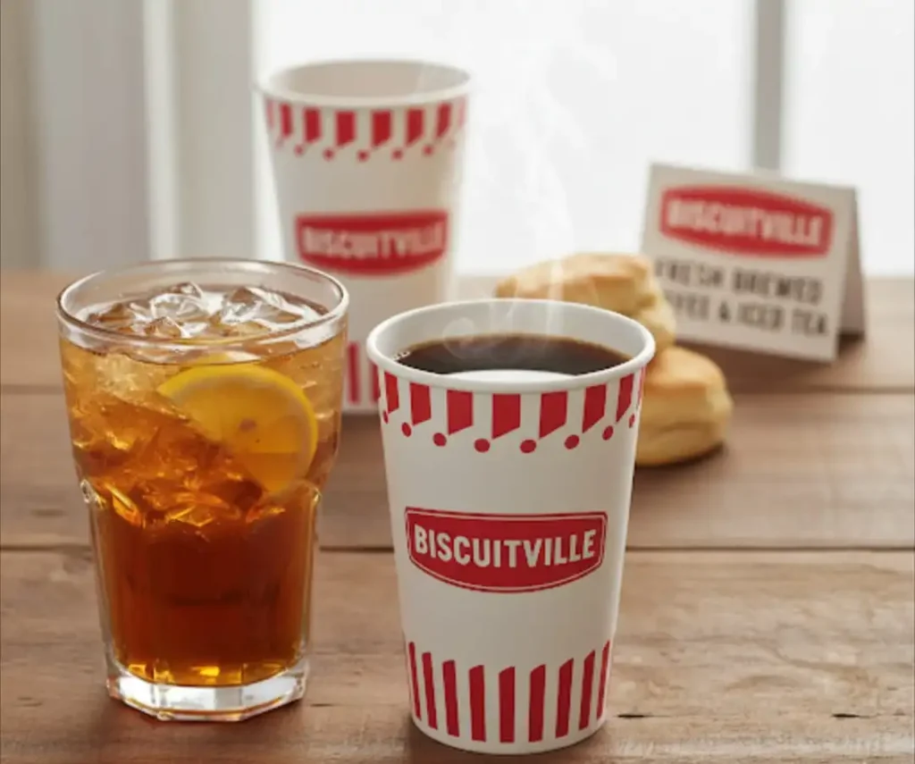 Biscuitville Breakfast Menu with Prices (2025 Full Guide) 15 Fresh-Brewed Coffee & Iced Tea