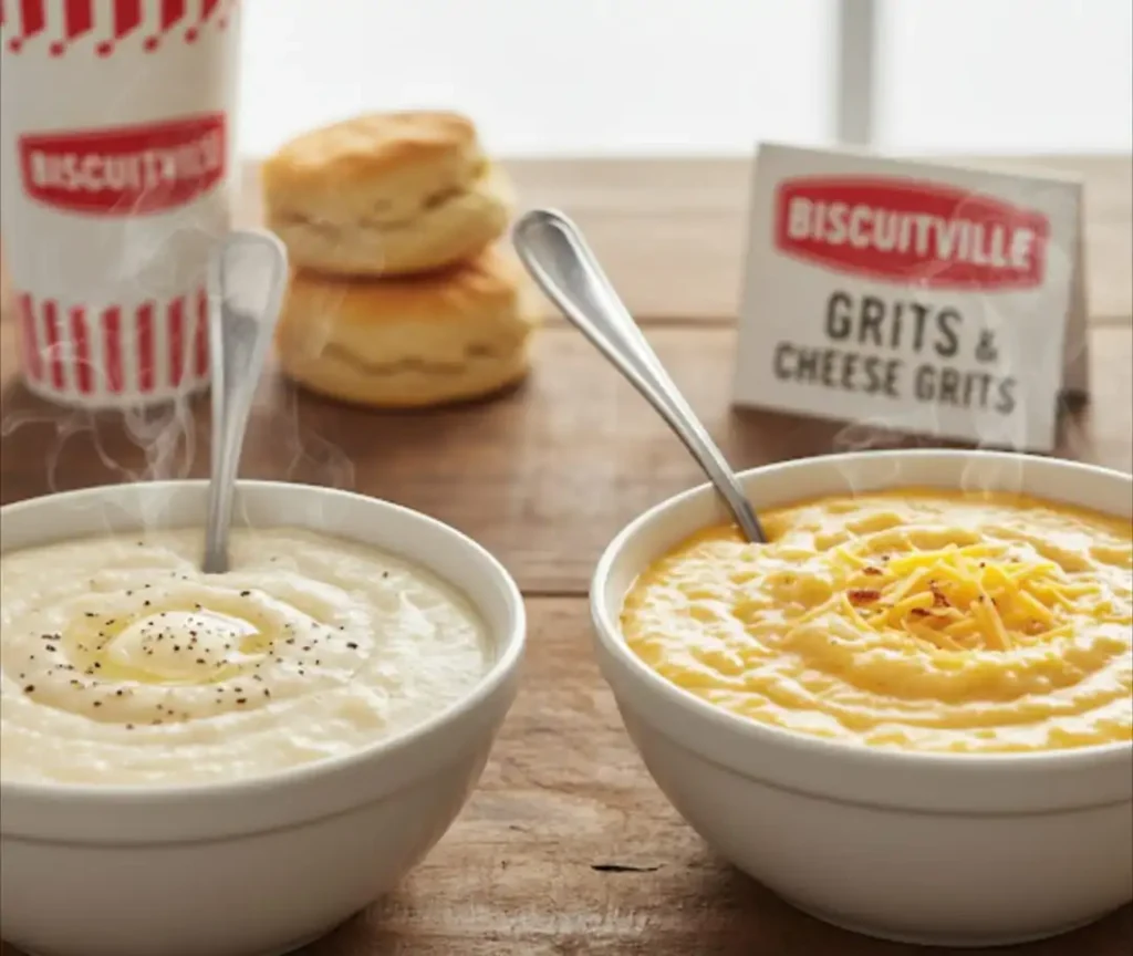 Biscuitville Breakfast Menu with Prices (2025 Full Guide) 13 Grits & Cheese Grits