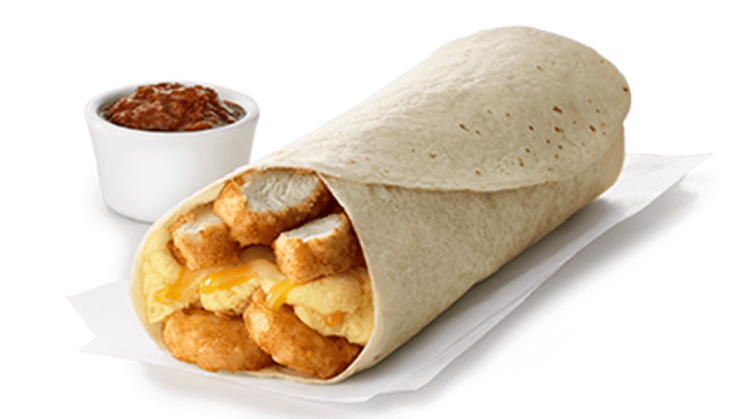 Hash Brown Scramble Burrito