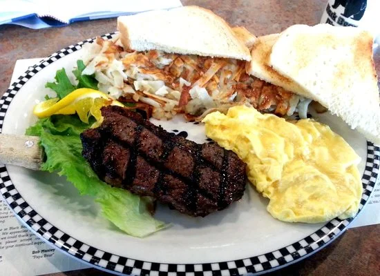 Black Bear Diner Breakfast Menu: Full Guide & Nutrition 34 New York Steak & Eggs