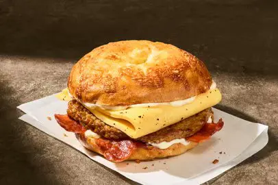 Farmhouse Duo Asiago Bagel Stack
