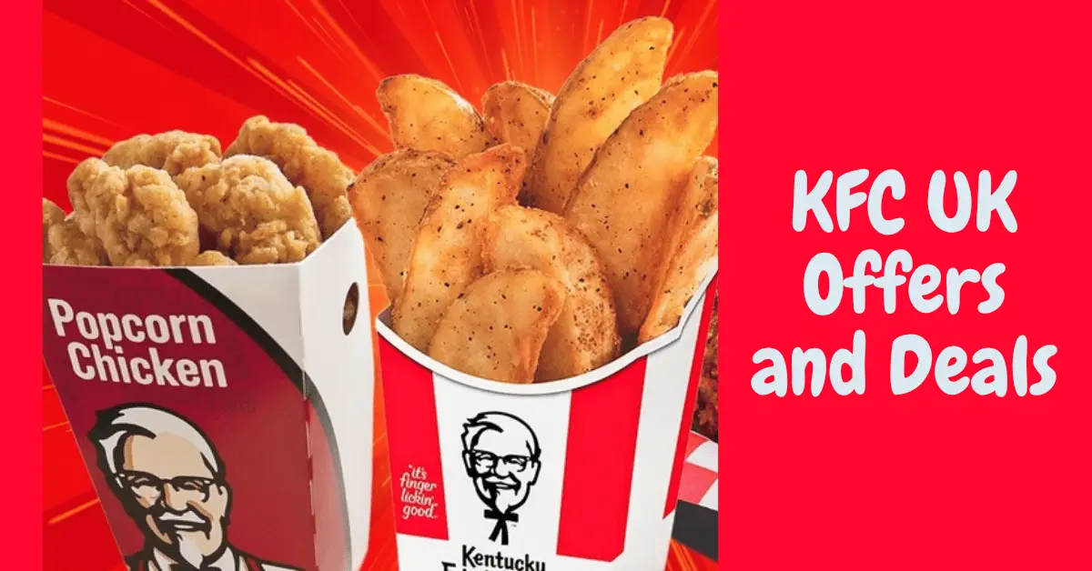 KFC UK Offers and Deals