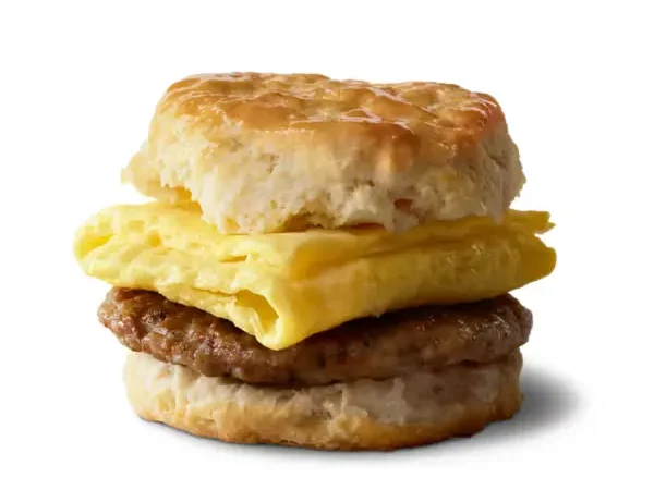 Sausage Biscuit with Egg
