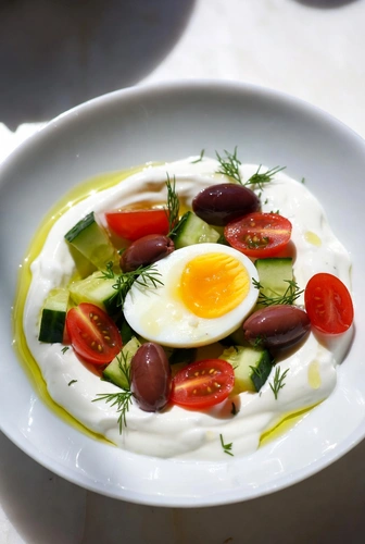Savory Mediterranean Greek Yogurt Bowl
