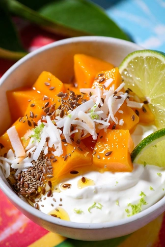 Tropical Mango Coconut Bowl