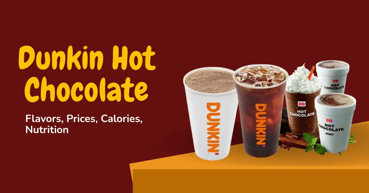Dunkin Hot Chocolate