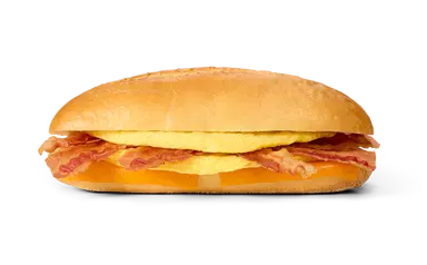 Applewood Smoked Bacon & Egg Omelet Hoagie
