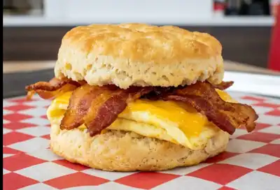 Bacon Biscuit