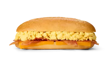 Bacon, Scrambled Egg & Cheese Hoagie