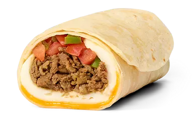 Beef Steak Egg White Omelet Burrito
