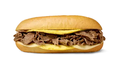 Cheesesteak & Egg Omelet Hoagie