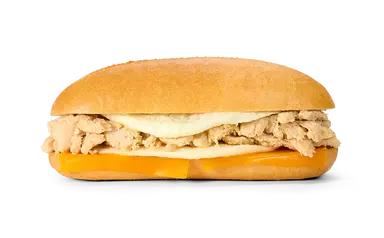 Chicken Cheesesteak & Egg White Omelet Hoagie