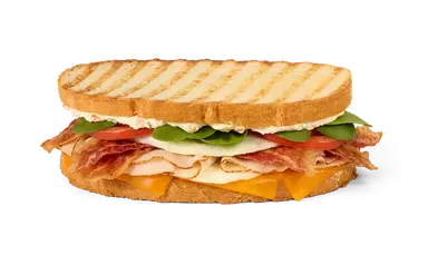 Egg White Cali Style Cheesy Turkey Bacon
