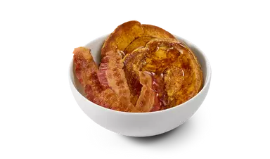 French Toast & Bacon Breakfast Bowl